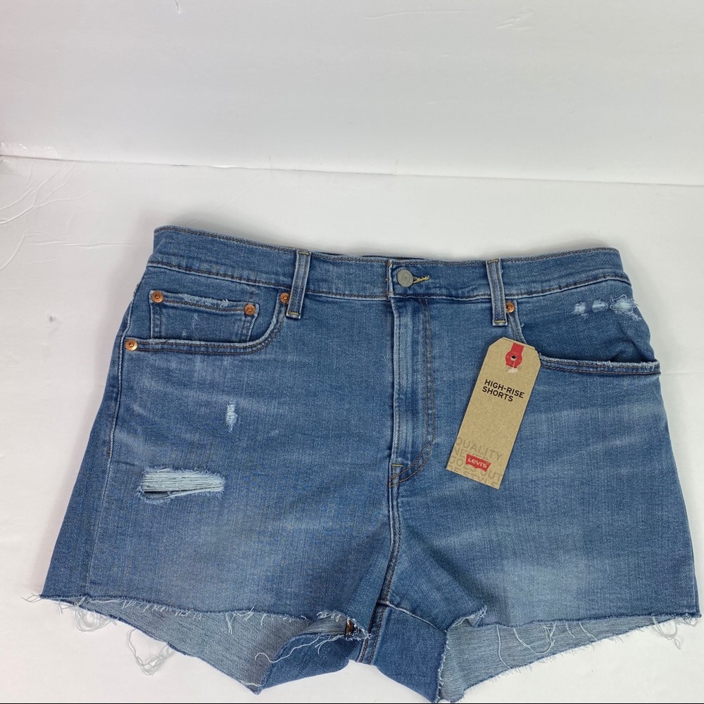 Levi’s High Rise Jeans Shorts - Picture 1 of 6